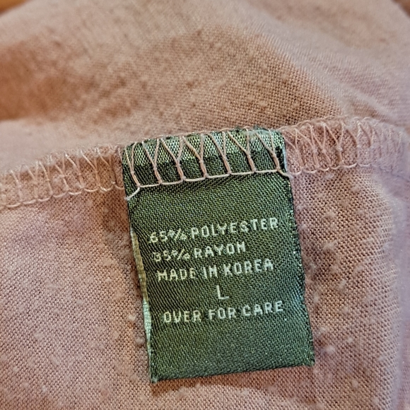 Isabella Rodriguez pink flowy tunic, size Large - Picture 6 of 6